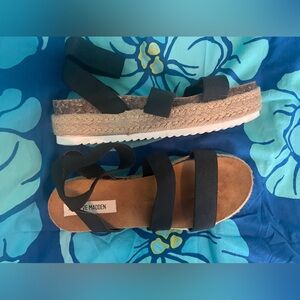 STEVE MADDEN Jacklin Espadrille Sandal LIGHTLY WORN Size 11